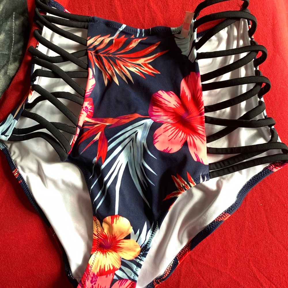 High waist Victoria’s Secret pink bikini bottom